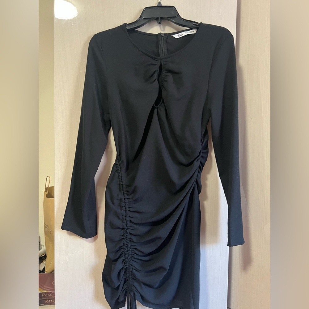 Zara black dress size small